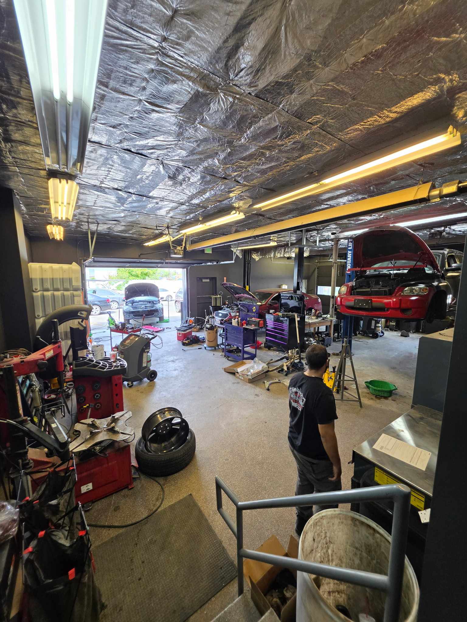Service bays at Awesome Auto Repair